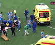 Cea mai brutală ciocnire între fotbaliști într-un meci FNL