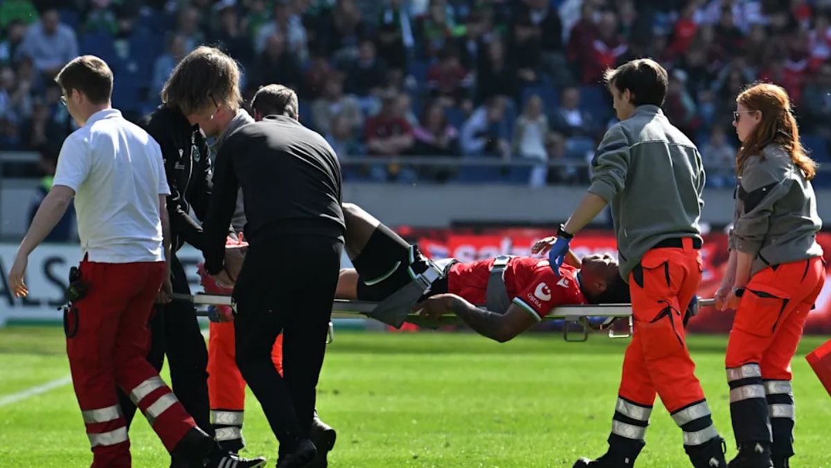 Accidentare horror în 2. Bundesliga. Jessic Ngankam a suferit o dublă fractură de tibie și peroneu