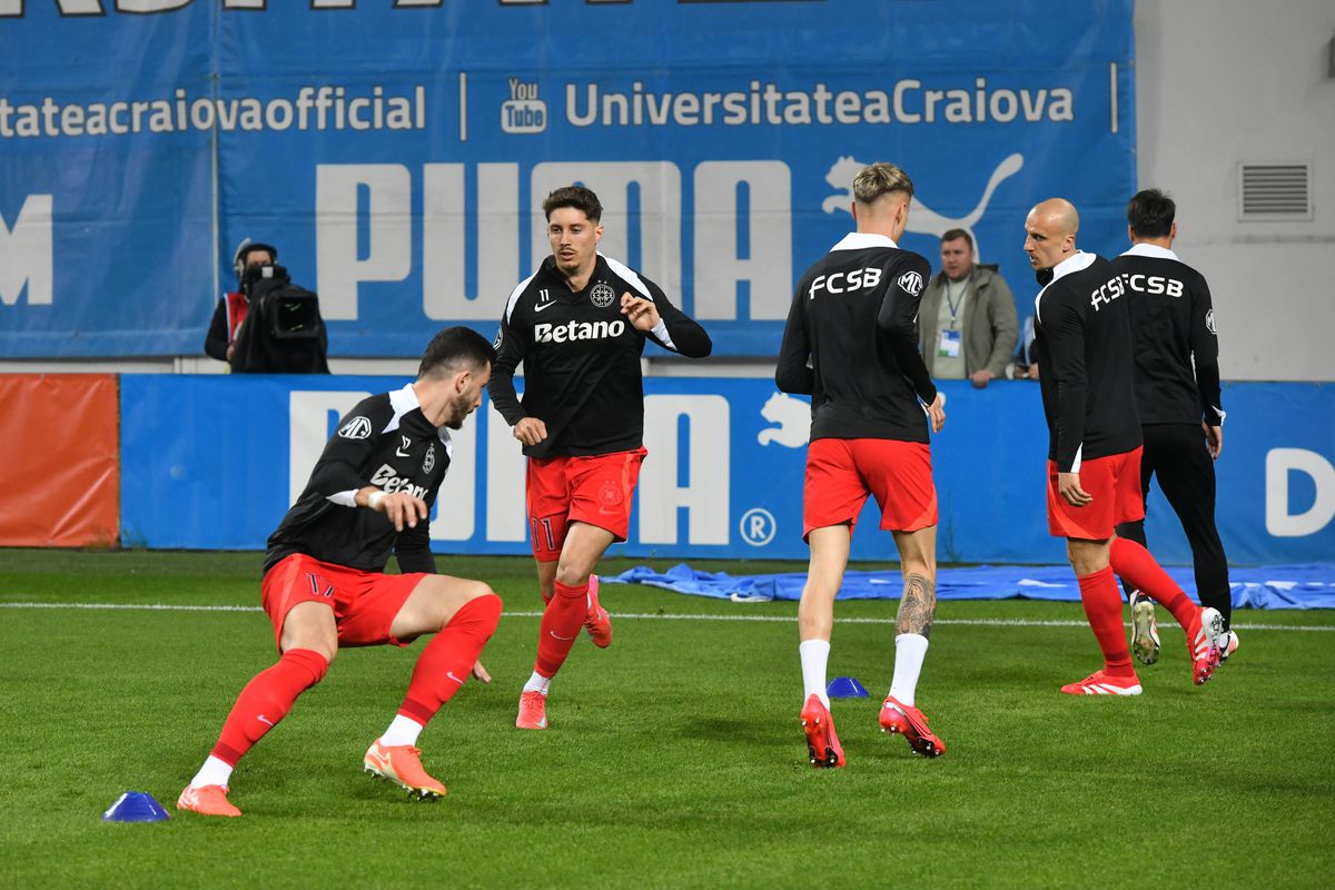 Fotografii înainte de Universitatea Craiova - FCSB/ FOTO: Cristi Preda (GSP)