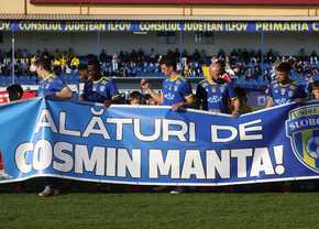 Drama din spatele mesajului afișat de fotbaliștii Unirii Slobozia înaintea meciului cu UTA