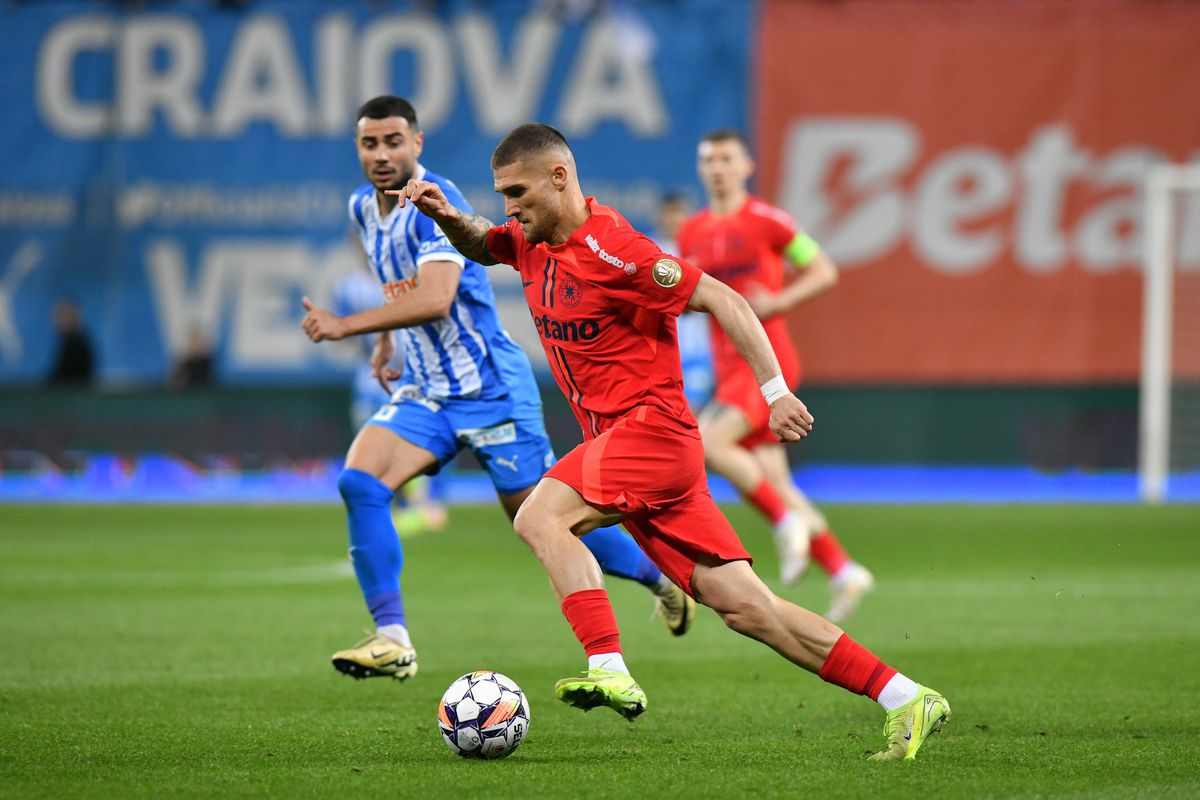Târnovanu a câștigat duelul cu Mitriță! Notele derby-ului Universitatea Craiova - FCSB