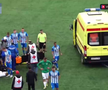 Cea mai brutală ciocnire între fotbaliști într-un meci FNL