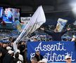 Spectacolul fanilor la derby-ul Lazio - AS Roma / Sursă foto: Guliver/Getty Images