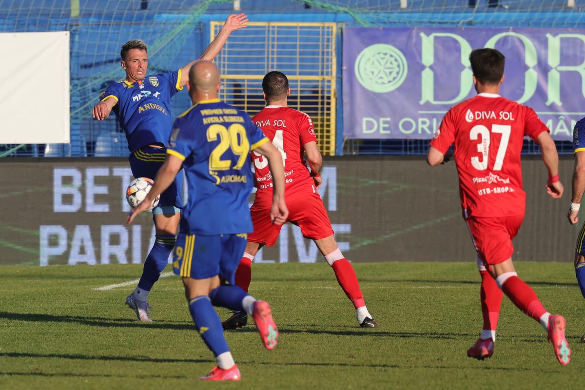 Unirea Slobozia - UTA Arad // FOTO: Ionuț Iordache (GSP)