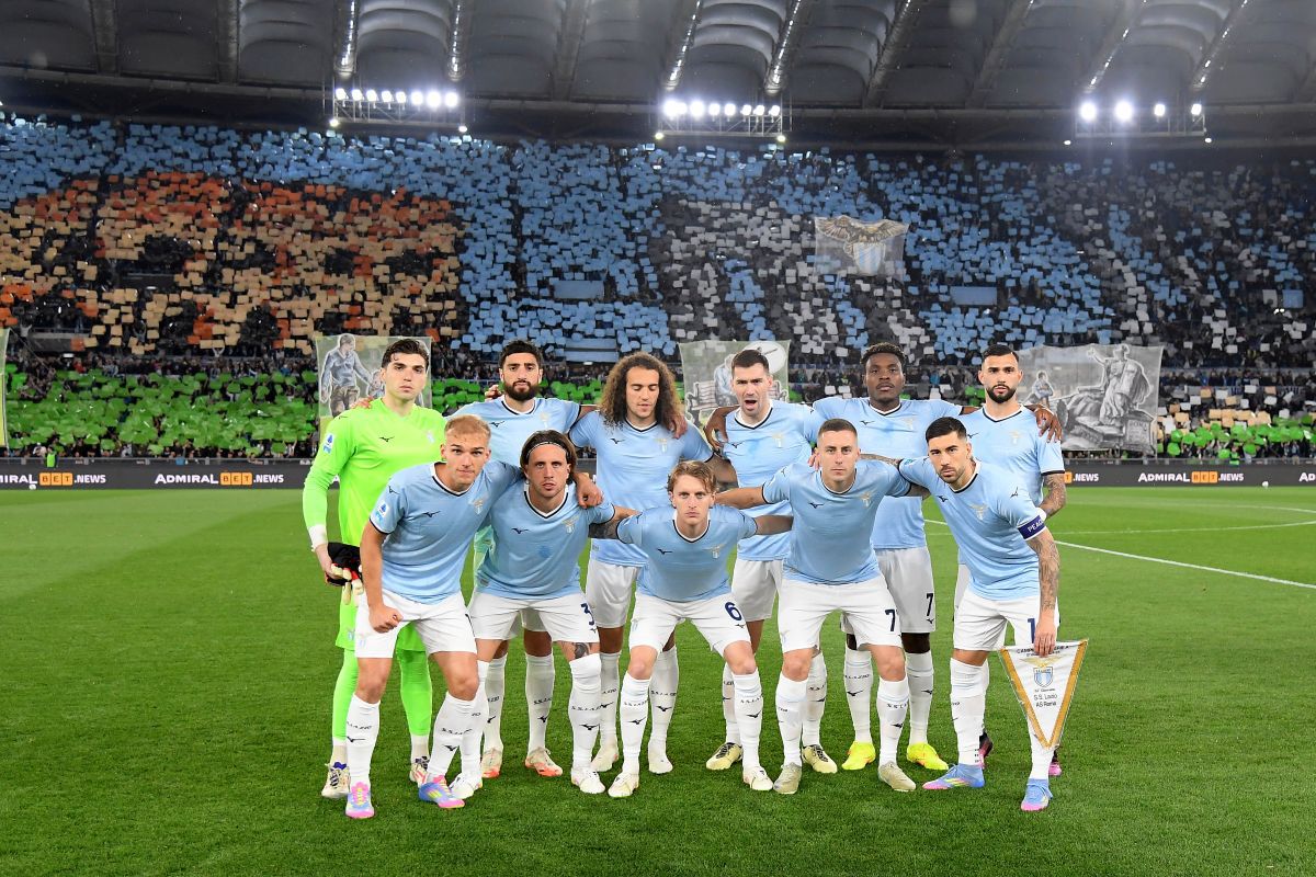 Sublim! Ce au putut face suporterii lui Lazio la derby-ul cu Roma: scenografie magnifică pe „Olimpico”