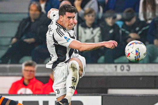 Dusan Vlahovic nu a marcat în Serie A din februarie. Foto: Instagram