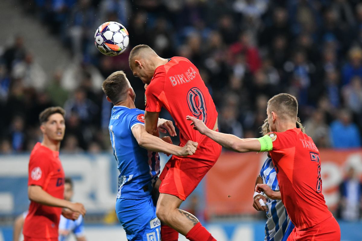 Târnovanu a câștigat duelul cu Mitriță! Notele derby-ului Universitatea Craiova - FCSB