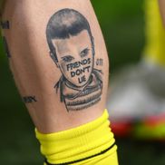 Juraj Kucka și tatuajul inspirat din serialul „Stranger Things” / foto: Guliver gettyimages