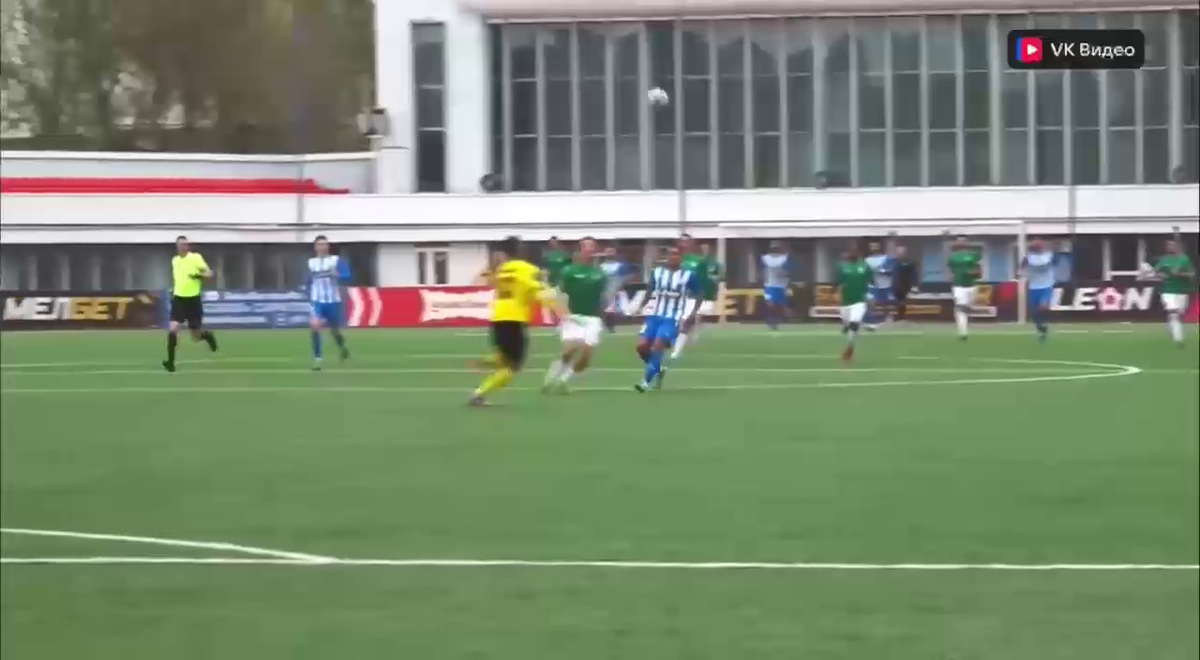 Cea mai brutală ciocnire între fotbaliști într-un meci FNL