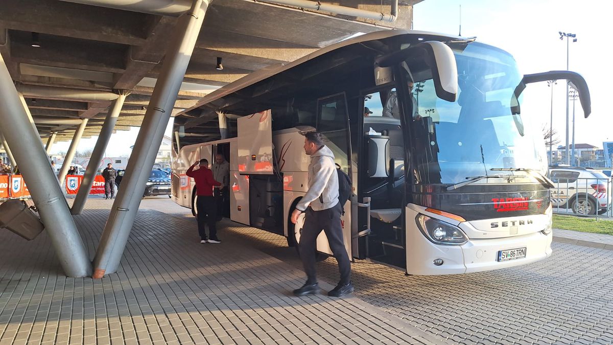 Imagini înainte de Craiova - FCSB