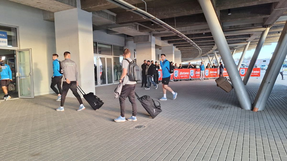 Imagini înainte de Craiova - FCSB