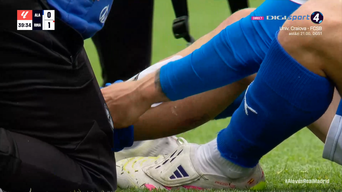 Mbappe s-a dus să-i rupă piciorul! Alaves - Real Madrid 0-1, duel marcat de două intrări sălbatice