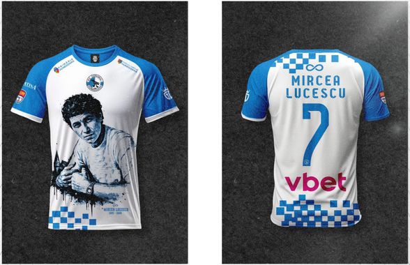 Corvinul Hunedoara, tricouri speciale de joc în memoria lui Mircea Lucescu: „Nu se vor mai produce niciodată”