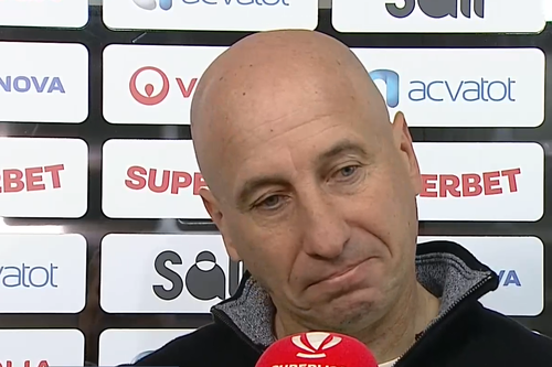 Robert Ilyeș, copleșit de emoție după victoria cu Metaloglobus / foto: captură Digi Sport