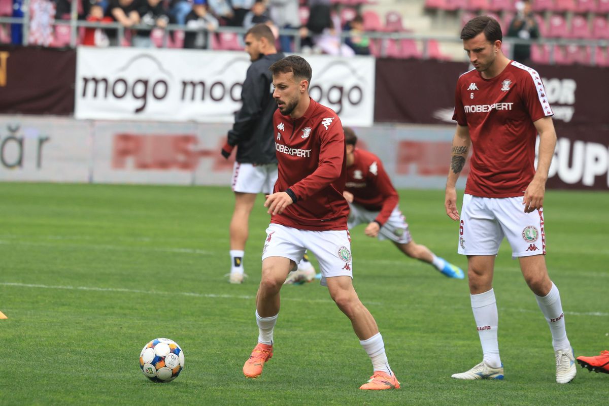Imagini înainte de Rapid - FC Argeș // foto: Ionuț Iordache (GSP.ro)