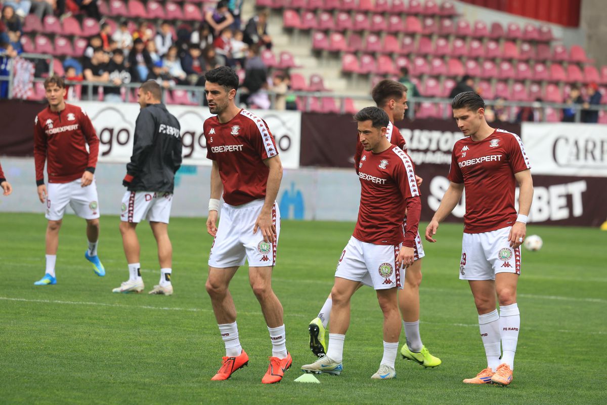 Imagini înainte de Rapid - FC Argeș // foto: Ionuț Iordache (GSP.ro)