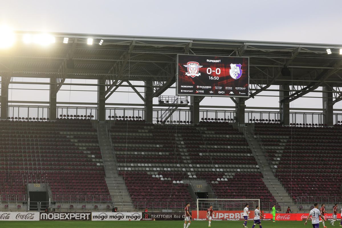 Rapid huiduită de copii! Prestație jenantă și cu FC Argeș. Cum arată clasamentul în play-off