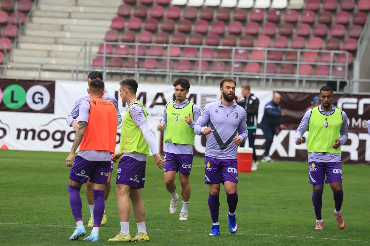 Imagini înainte de Rapid - FC Argeș // foto: Ionuț Iordache (GSP.ro)