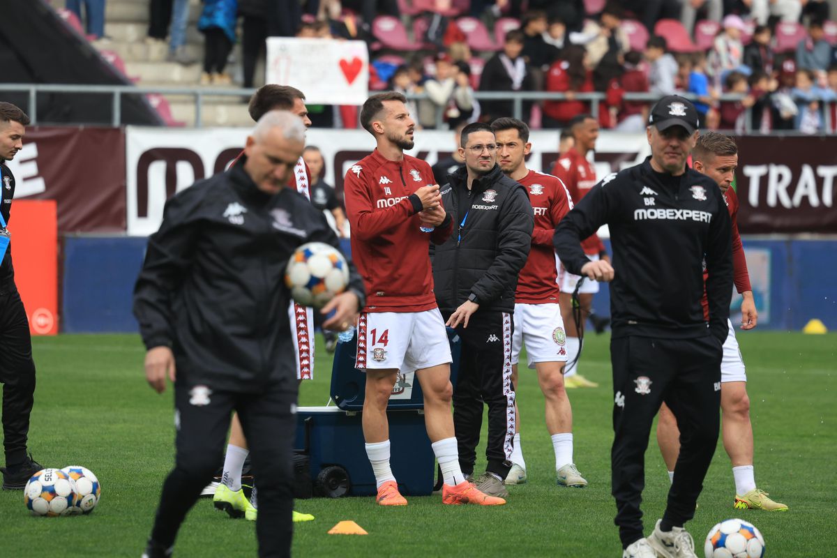 Imagini înainte de Rapid - FC Argeș // foto: Ionuț Iordache (GSP.ro)