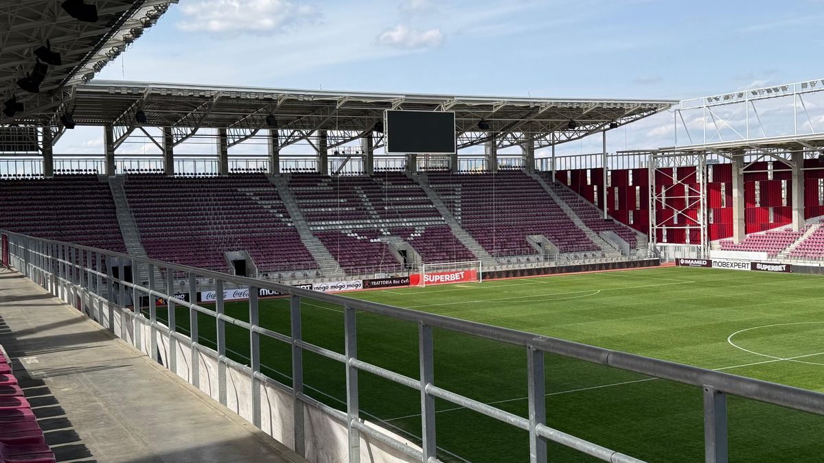 Rapid - FC Argeș în play-off. Imagini înainte de partidă