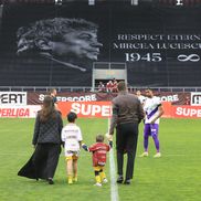 Imagini cu familia Lucescu înainte de Rapid - FC Argeș // foto: Ionuț Iordache (GSP)