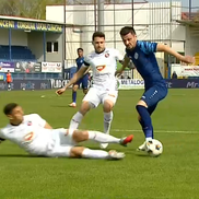 Faza de arbitraj care l-a nemulțumit pe Florin Bratu / foto: captură Digi Sport