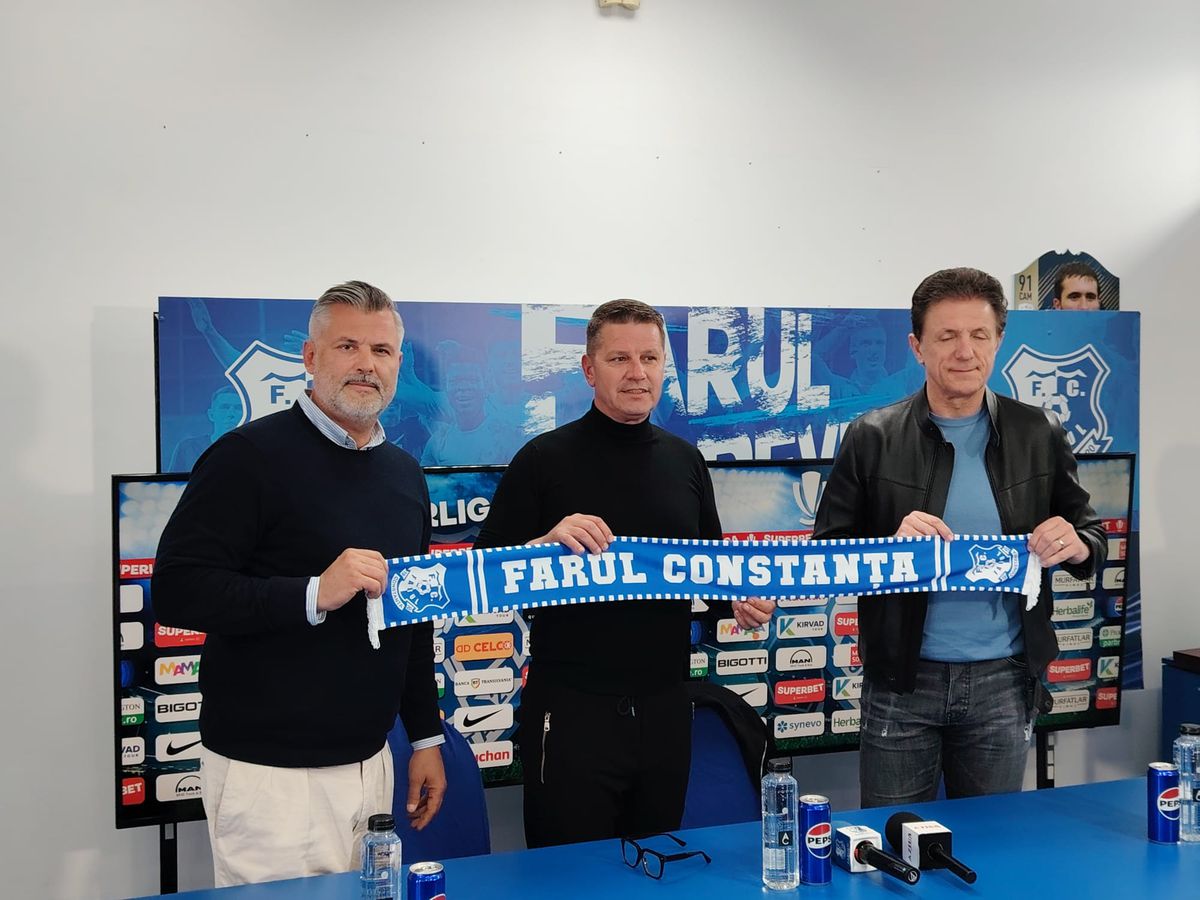 Flavius Stoican, noul antrenor al Farului