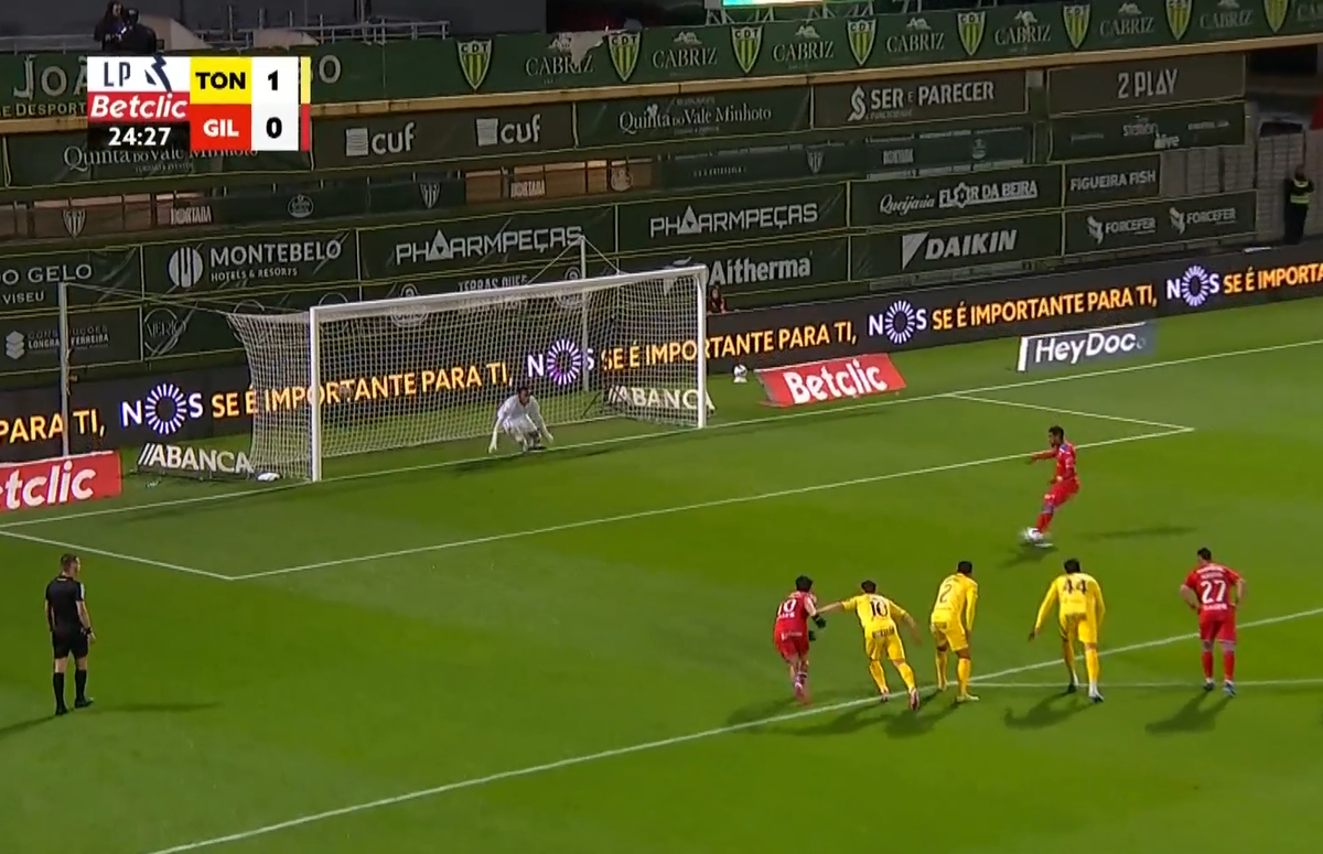 Noua regulă a penalty-ului aplicată într-un meci din prima ligă