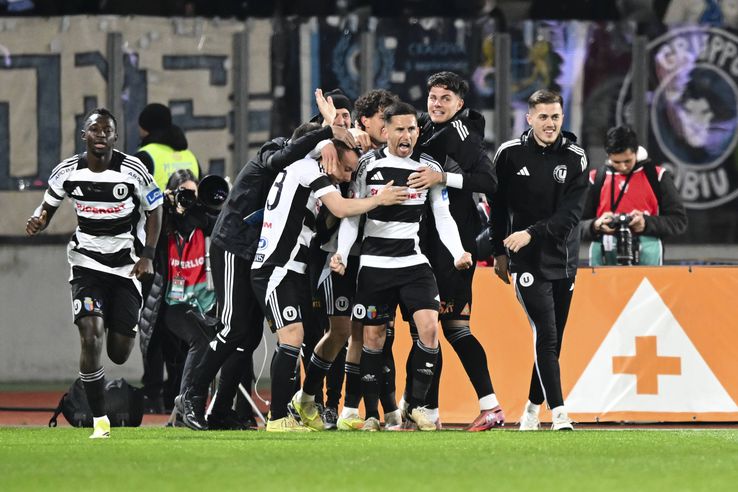 Imagini din meci, U Cluj - Universitatea Craiova // foto: Imago