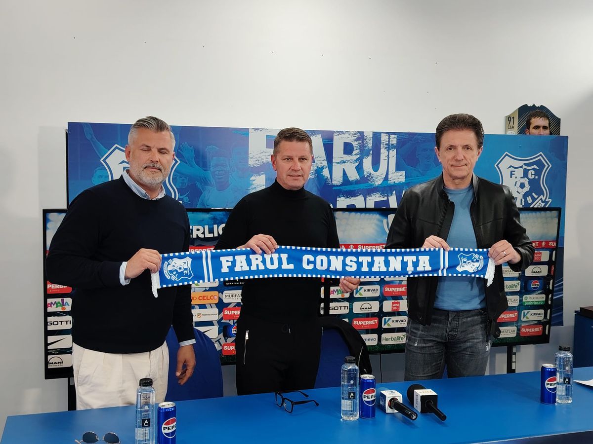 Flavius Stoican, noul antrenor al Farului