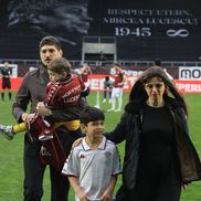 Imagini cu familia Lucescu înainte de Rapid - FC Argeș // foto: Ionuț Iordache (GSP)