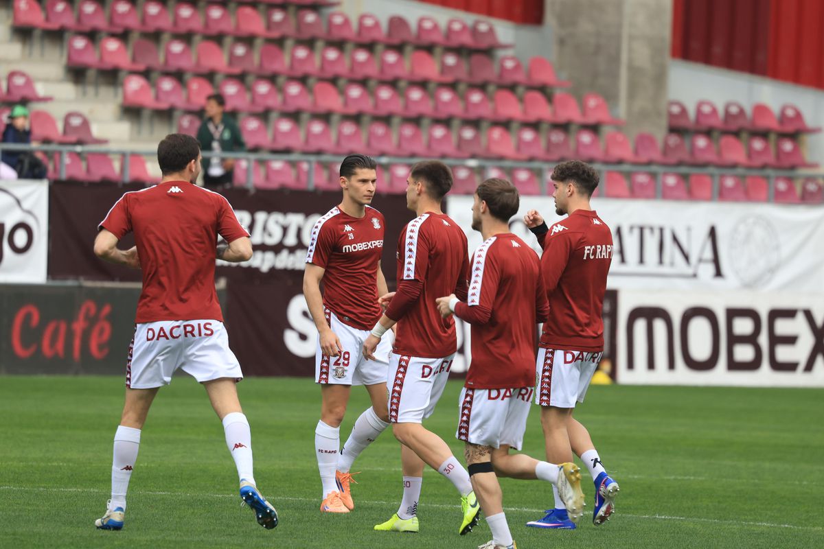 Imagini înainte de Rapid - FC Argeș // foto: Ionuț Iordache (GSP.ro)
