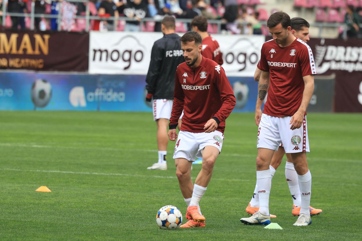 Imagini înainte de Rapid - FC Argeș // foto: Ionuț Iordache (GSP.ro)