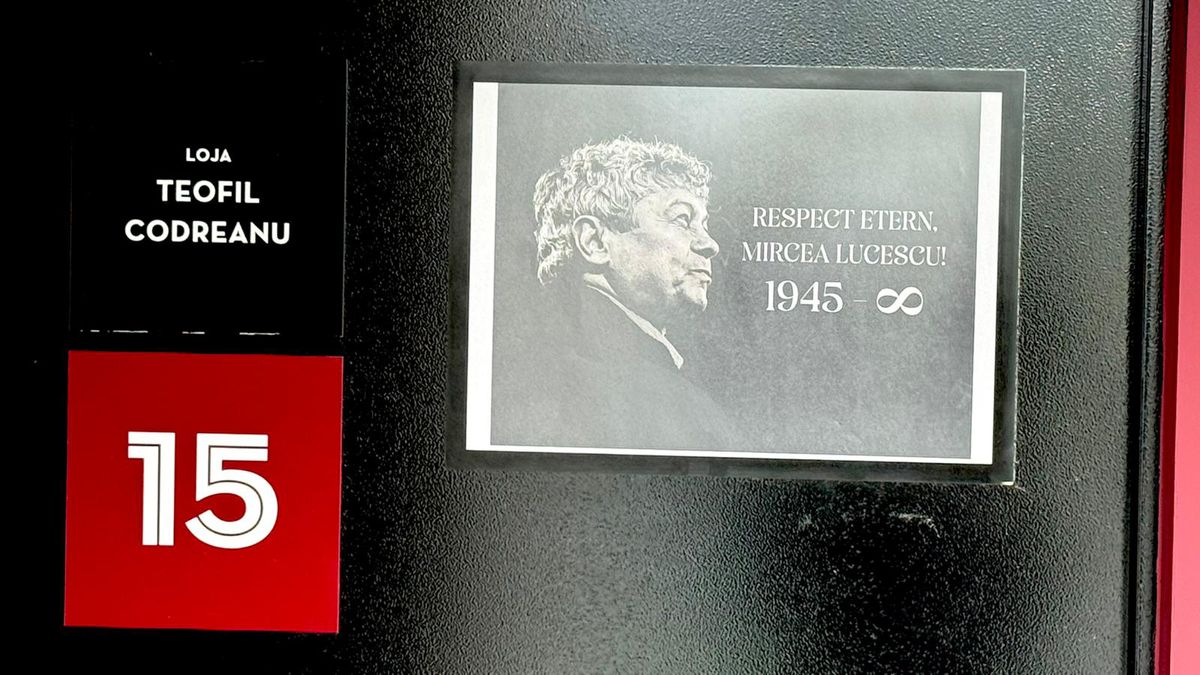 Momente emoționante la Rapid - FC Argeș: strănepoții lui Mircea Lucescu au dat lovitura de începere