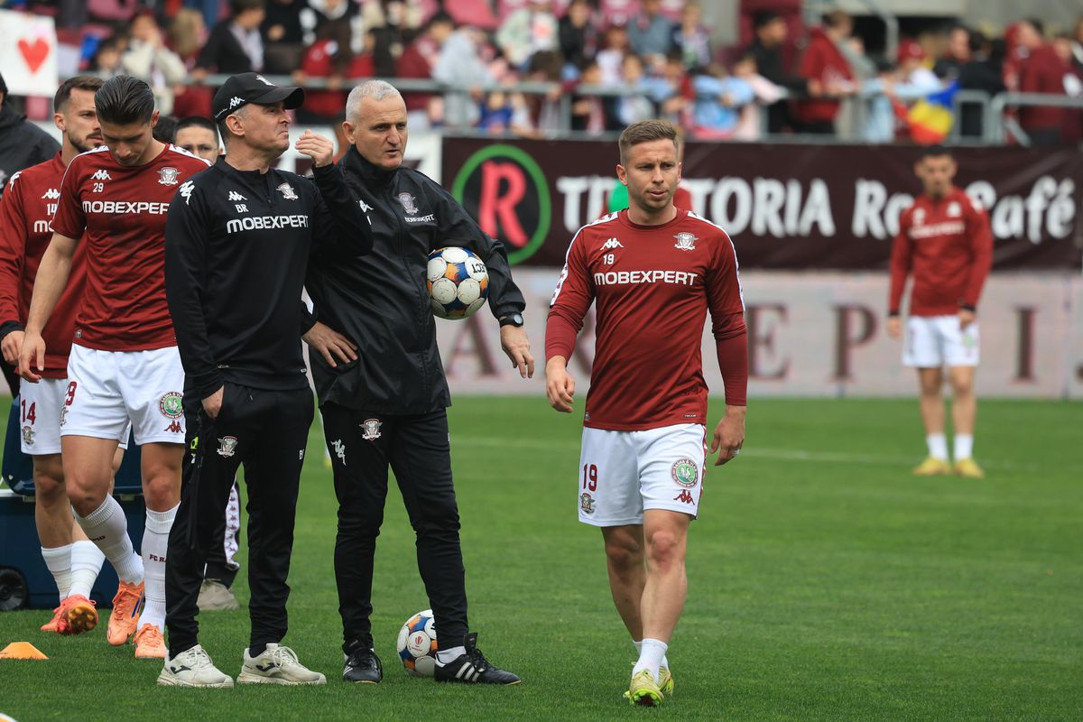 Imagini înainte de Rapid - FC Argeș // foto: Ionuț Iordache (GSP.ro)