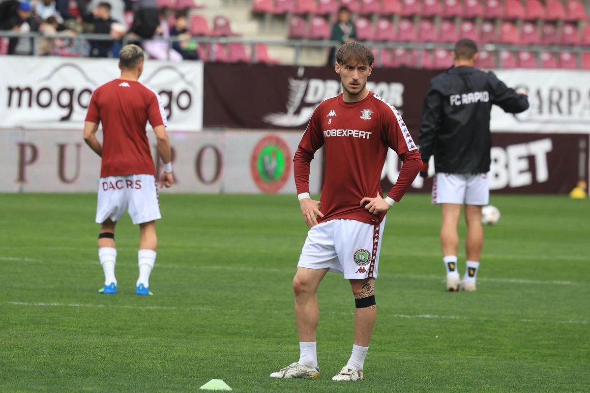 Imagini înainte de Rapid - FC Argeș // foto: Ionuț Iordache (GSP.ro)