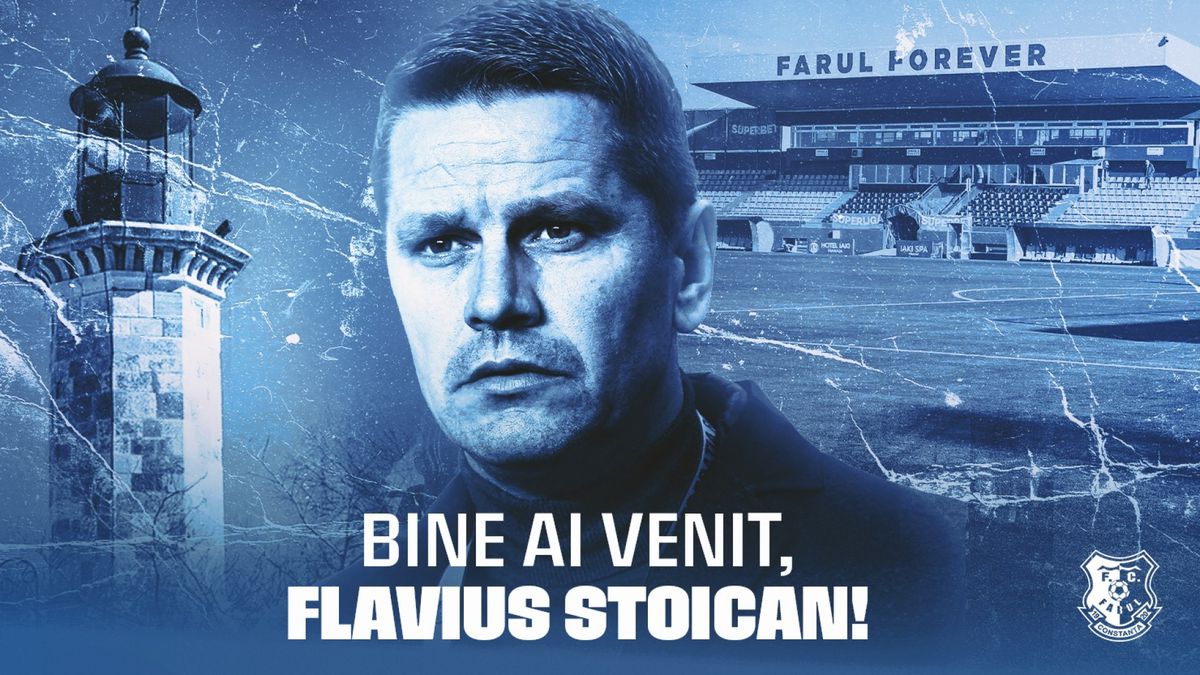 Flavius Stoican, noul antrenor al Farului