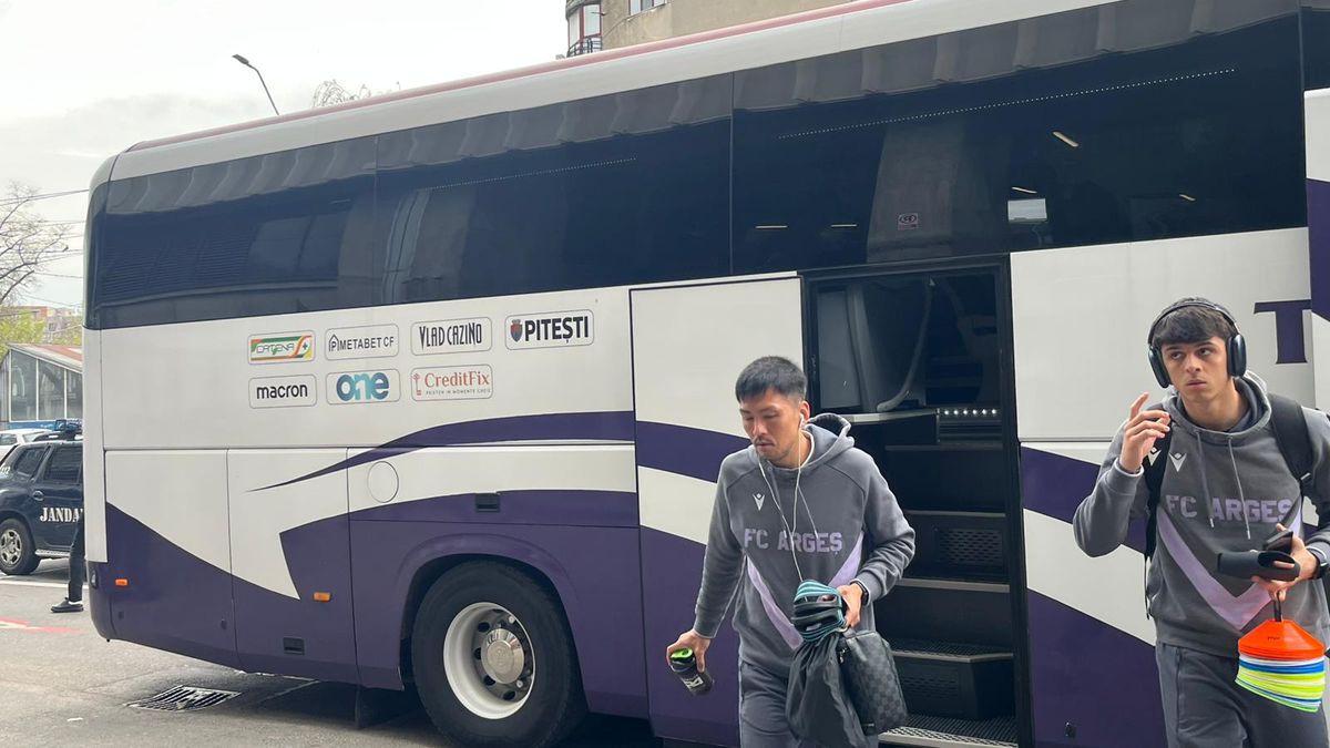 Rapid - FC Argeș în play-off. Imagini înainte de partidă