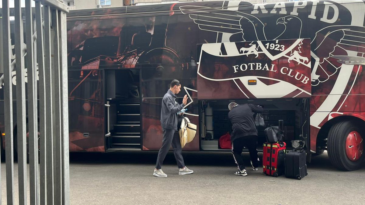Rapid - FC Argeș în play-off. Imagini înainte de partidă