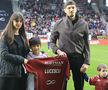 Imagini cu familia Lucescu înainte de Rapid - FC Argeș // foto: Ionuț Iordache (GSP)