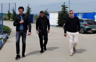 „Vă spun prima decizie pe care am luat-o” » În conferința de prezentare a lui Stoican, Gică Popescu a avut și altă „agendă”