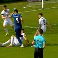 Faza de arbitraj care l-a nemulțumit pe Florin Bratu / foto: captură Digi Sport