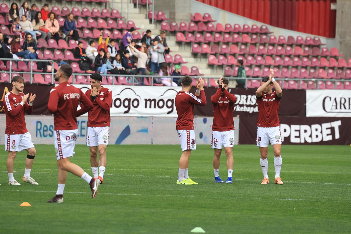 Imagini înainte de Rapid - FC Argeș // foto: Ionuț Iordache (GSP.ro)