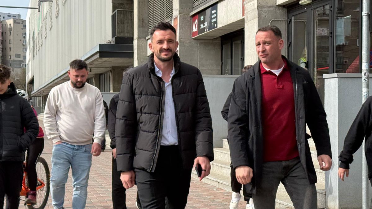 Rapid - FC Argeș în play-off. Imagini înainte de partidă