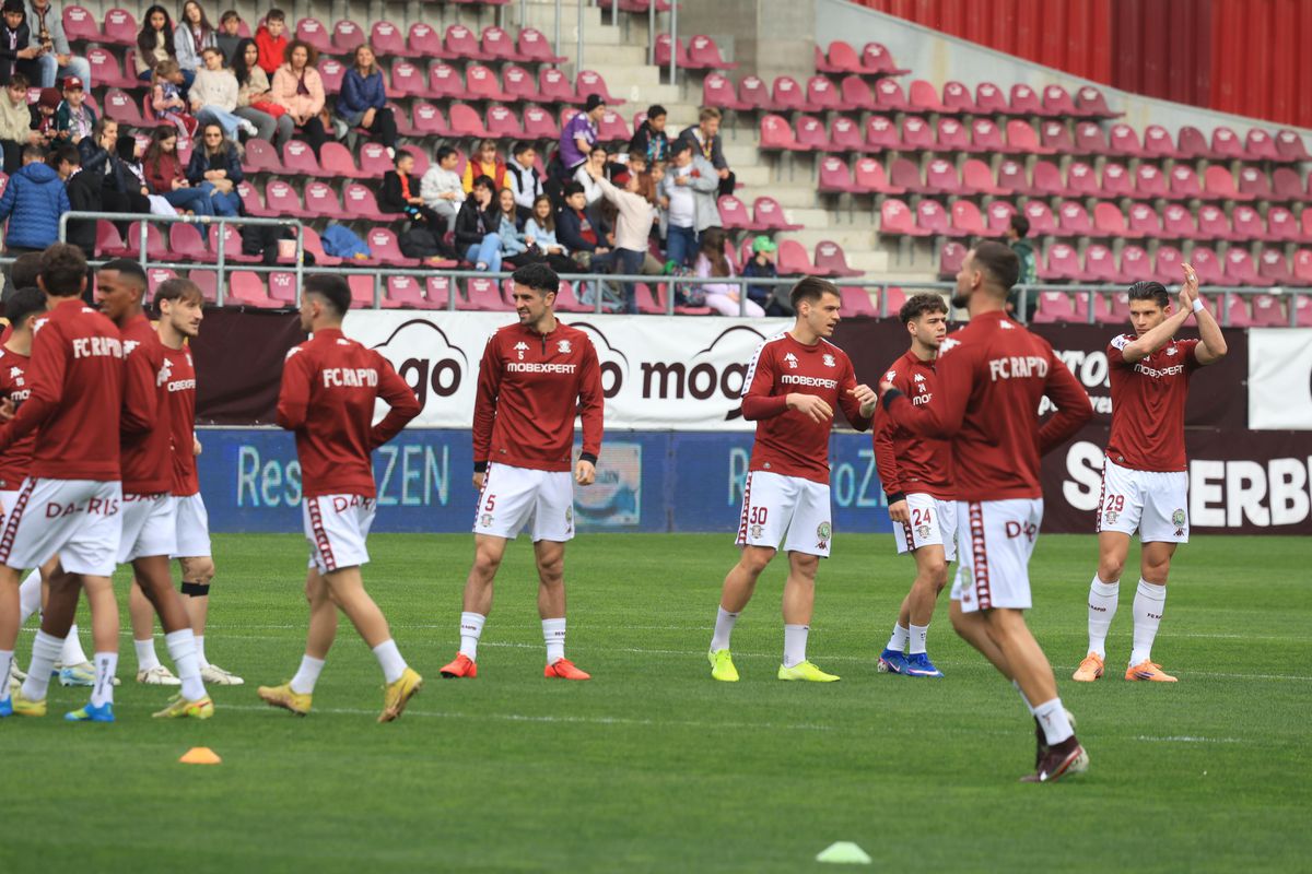 Imagini înainte de Rapid - FC Argeș // foto: Ionuț Iordache (GSP.ro)