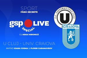 U Cluj - Universitatea Craiova, duelul primelor clasate » Comentăm la GSP Live Special