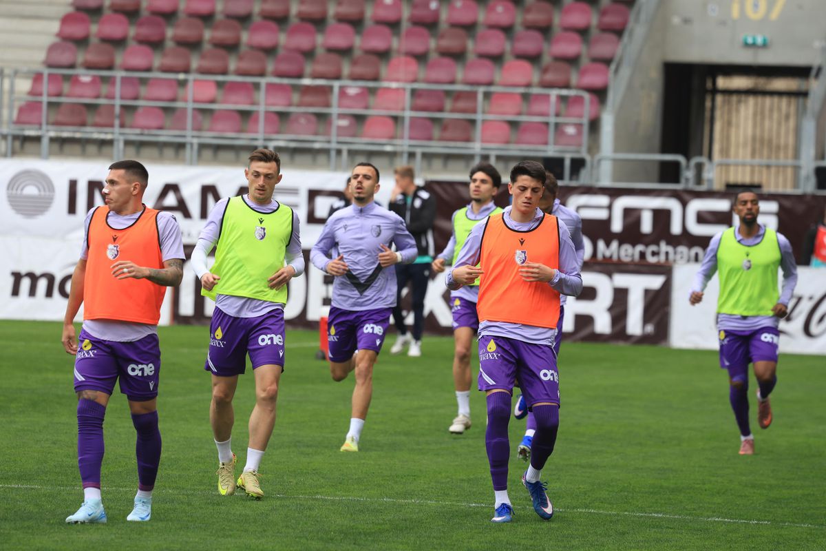 Imagini înainte de Rapid - FC Argeș // foto: Ionuț Iordache (GSP.ro)