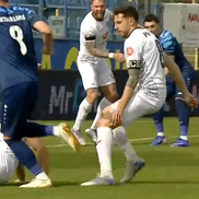 Faza de arbitraj care l-a nemulțumit pe Florin Bratu / foto: captură Digi Sport