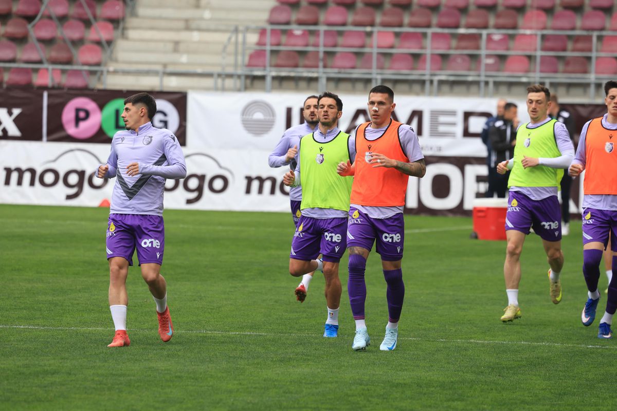 Imagini înainte de Rapid - FC Argeș // foto: Ionuț Iordache (GSP.ro)