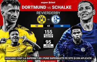 Borussia Dortmund – Schalke. Cote speciale pentru cel mai intens derby al Germaniei
